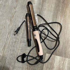 Lange curling wand with extra barrel